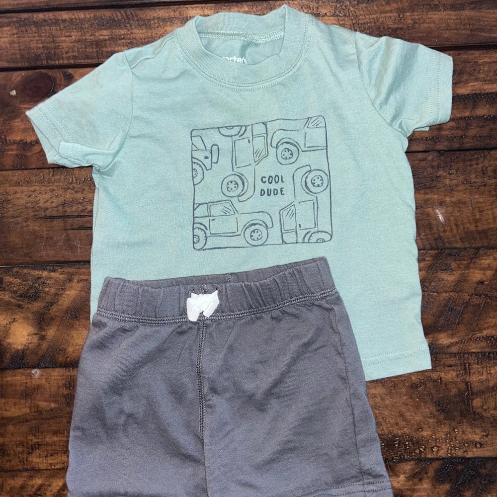 Carter's Charcoal Gray Shorts